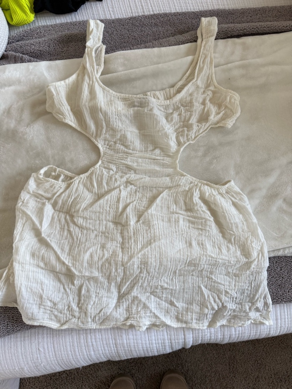 Abercrombie & Fitch Cutout Swim Coverup